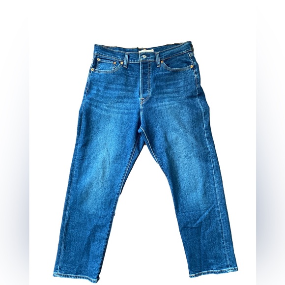 Levi's Denim - Levi’s Wedgie Straight Womens Size 32 Medium Wash Blue Jeans